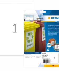 Herma Weatherproof inkjet labels A4