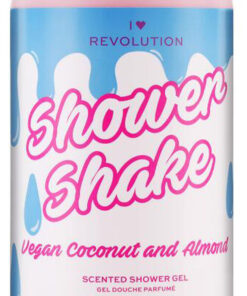 I love revolution shower shake vegan coconut and almond scented shower gel 320ml online shopping billigt tilbud shoppetur