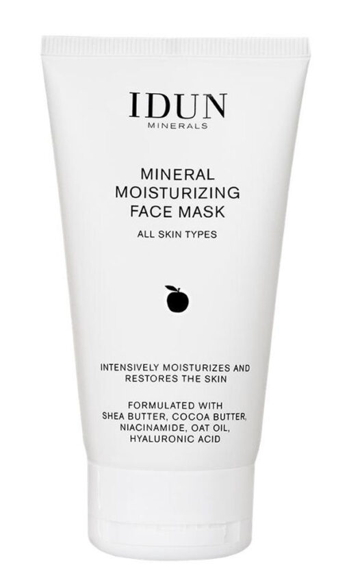 IDUN minerals mineral moisturizing face mask all skin types 75ml online shopping billigt tilbud shoppetur