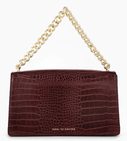 Ideal of sweden medium lia baguette deep walnut croco online shopping billigt tilbud shoppetur