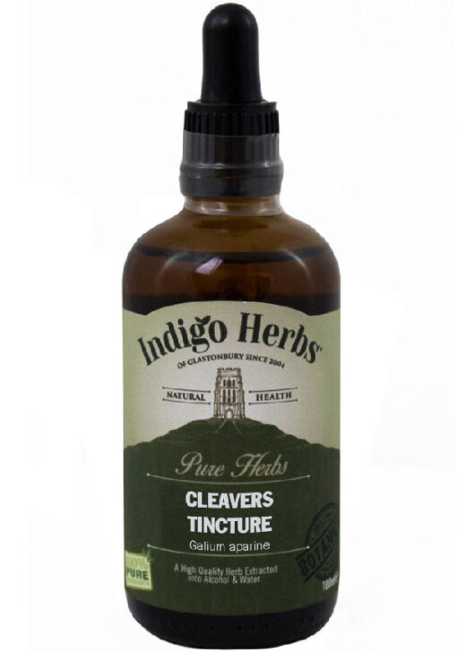 Indigo herbs natural health cleavers tincture pure herbs 100ml online shopping billigt tilbud shoppetur