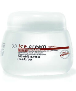 Inebrya ice cream keratin restructuring mask 500ml online shopping billigt tilbud shoppetur