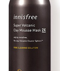 Innisfree super volcanic clay mousse mask 2X 100ml online shopping billigt tilbud shoppetur