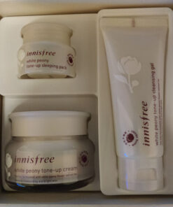 Innisfree white peony tone-up cream special set - 3 dele online shopping billigt tilbud shoppetur