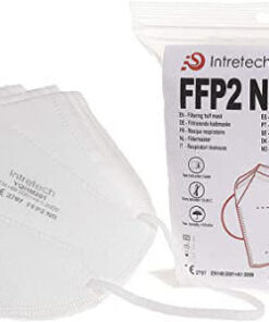 Intretech FFP2 NR particle filtering half mask 10 stk. online shopping billigt tilbud shoppetur