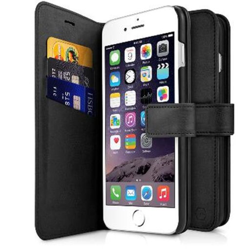 Itskins magnet wallet case iphone 8/7/6s/6 sort online shopping billigt tilbud shoppetur