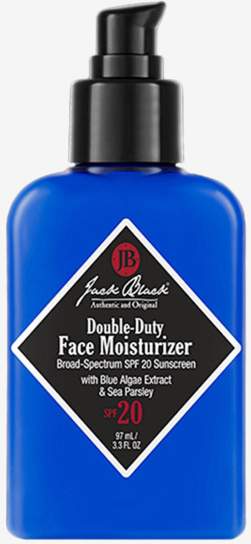 Jack black double-duty face moisturizer with blue algae extract & sea parsley SPF20 97ml online shopping billigt tilbud shoppetur