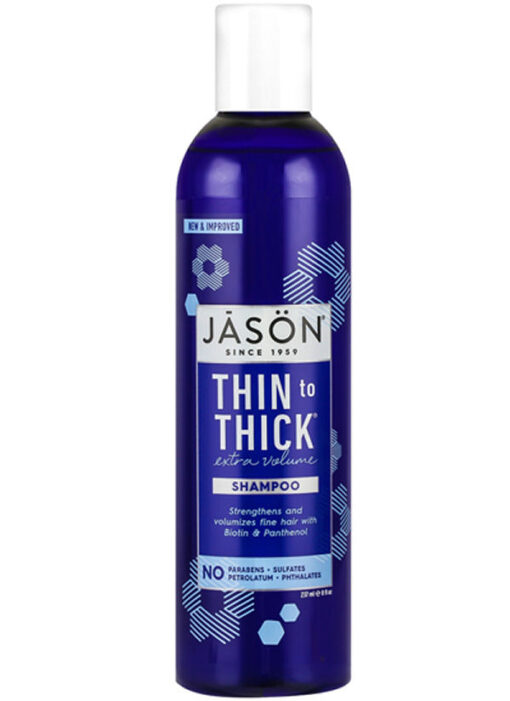 Jasön thin to thick shampoo extra volume 237ml online shopping billigt tilbud shoppetur