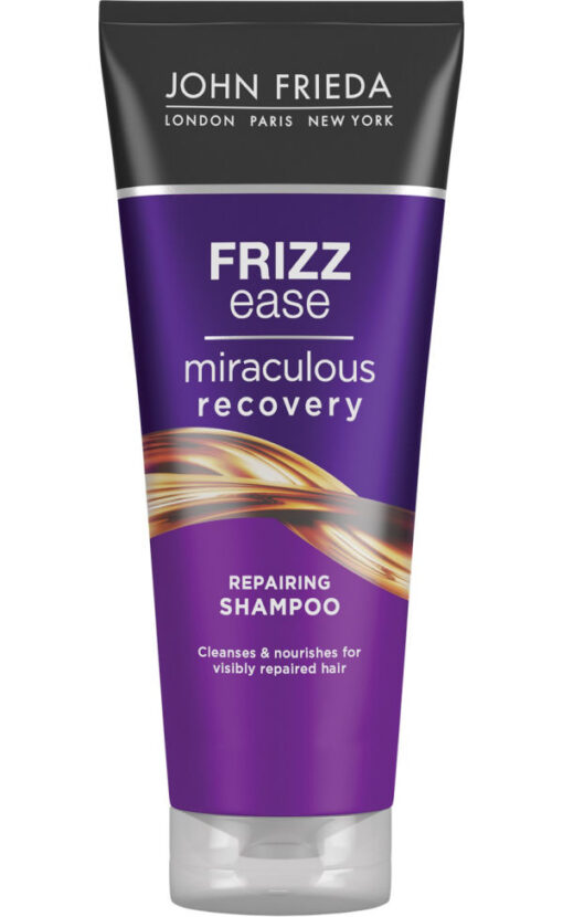 John frieda frizz ease miraculous recovery repairing shampoo 250ml online shopping billigt tilbud shoppetur