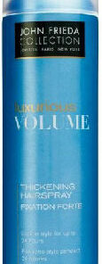 John frieda luxurious volume thickening hairspray 250ml online shopping billigt tilbud shoppetur