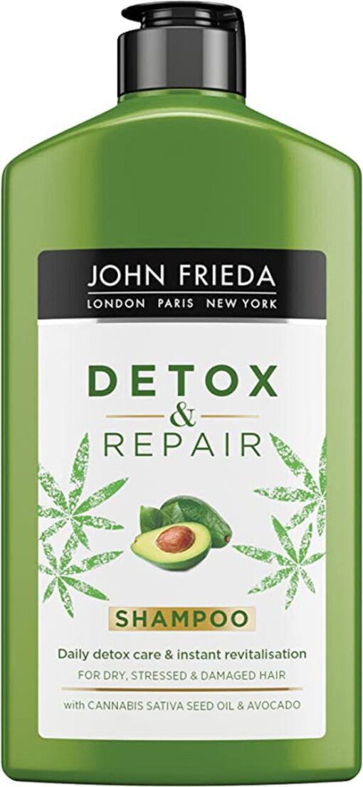 John frieda repair & detox shampoo 250ml online shopping billigt tilbud shoppetur