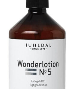 Juhldal wonderlotion no 5 let og duftfri fugtighedslotion 500ml online shopping billigt tilbud shoppetur