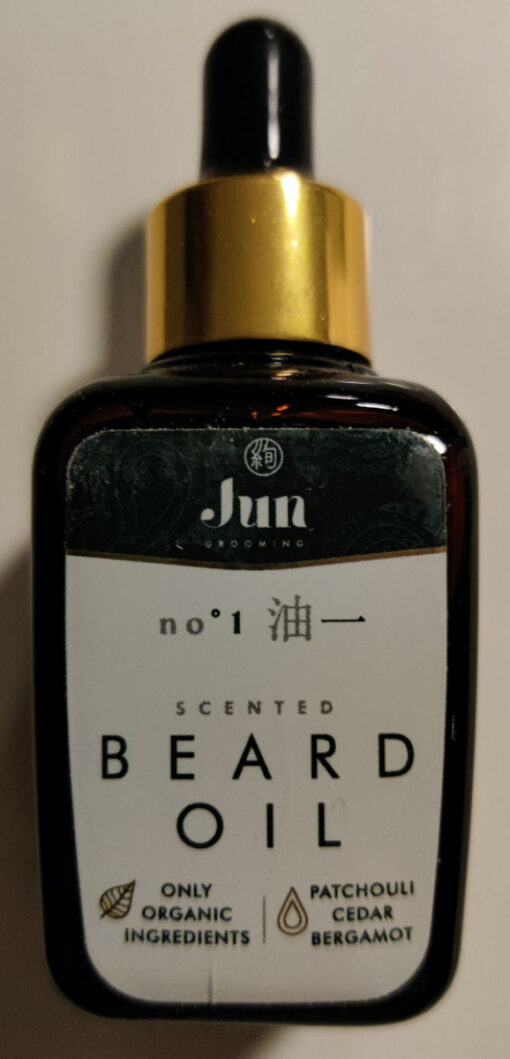 Jun grooming scented beard oil no. 1 30ml online shopping billigt tilbud shoppetur