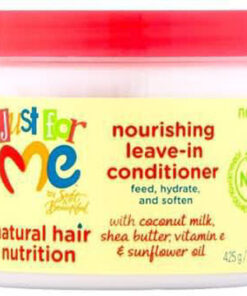 Just for me natural hair nutrition nourishing leave-in conditioner 425g (dato) online shopping billigt tilbud shoppetur