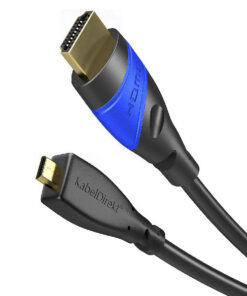 Kabeldirekt flex series high speed micro hdmi cable with ethernet 3m online shopping billigt tilbud shoppetur