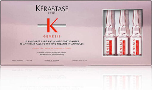 Kérastase paris genesis 10 anti hair-fall fortifying treatment ampoules online shopping billigt tilbud shoppetur