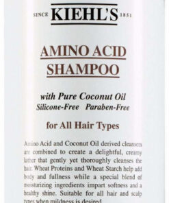 Kiehl's amino acid shampoo with pure coconut oil for all hair types 500ml online shopping billigt tilbud shoppetur