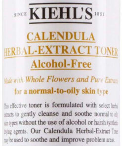 Kiehl's calendula herbal-extract toner alcohol-free 250ml online shopping billigt tilbud shoppetur