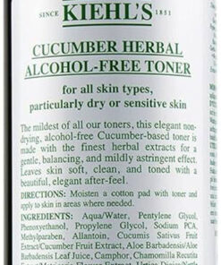 Kiehl's cucumber herbal alcohol-free toner for all skin types 500ml online shopping billigt tilbud shoppetur