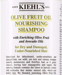 Kiehl's nourishing olive fruit oil shampoo 500ml online shopping billigt tilbud shoppetur