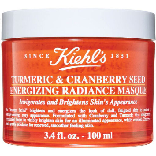 Kiehl's turmeric & cranberry seed energizing radiance masque 100ml online shopping billigt tilbud shoppetur