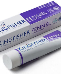 Kingfisher natural toothpaste fennel fluoride free 100ml online shopping billigt tilbud shoppetur