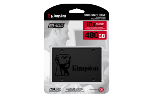Kingston SSDNow A400 - SSD harddisk - 480 GB - intern - 2.5" - SATA 6Gb/s online shopping billigt tilbud shoppetur