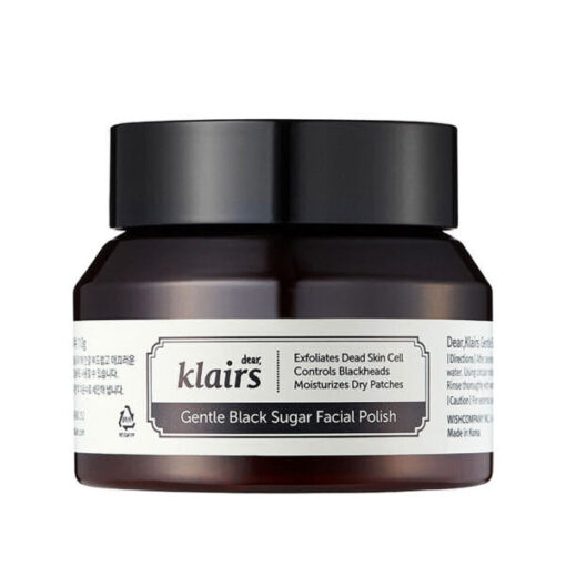 Klairs gentle black sugar facial polish 60g online shopping billigt tilbud shoppetur