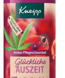 Kneipp aroma-pflegeschaumbad glückliche auszeit roter mohn hanf 400ml online shopping billigt tilbud shoppetur