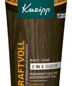 Kneipp kraftvoll 2 in 1 dusche zerdenuss eiche 200ml online shopping billigt tilbud shoppetur