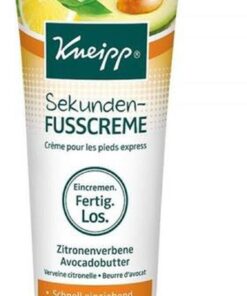 Kneipp sekunden fusscreme zitronenverbene avocadobutter 75ml online shopping billigt tilbud shoppetur