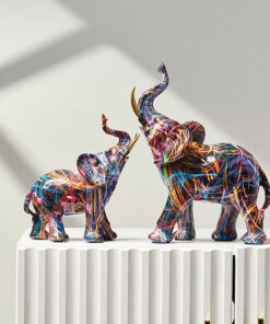 Køb Model Elefant - Kreative farverige figurer online billigt tilbud rabat online shopping