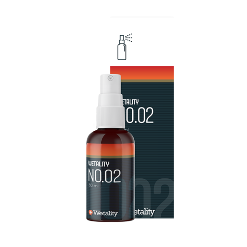 Køb NO.02  -  30 ml spray CBD: 1500mg