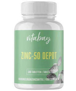 Køb Zink - Zinc 50 depot 25mg - 500 tabletter online billigt tilbud rabat online shopping