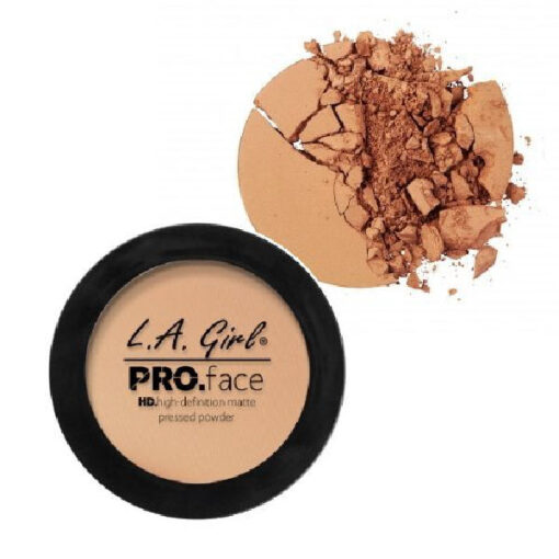 L.A. Girl PRO face high-definition matte pressed powder GPP607 warm honey 7g online shopping billigt tilbud shoppetur