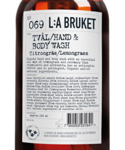 L:A bruket tvål hand & body wash citrongräs/lemongrass no 069 240ml online shopping billigt tilbud shoppetur