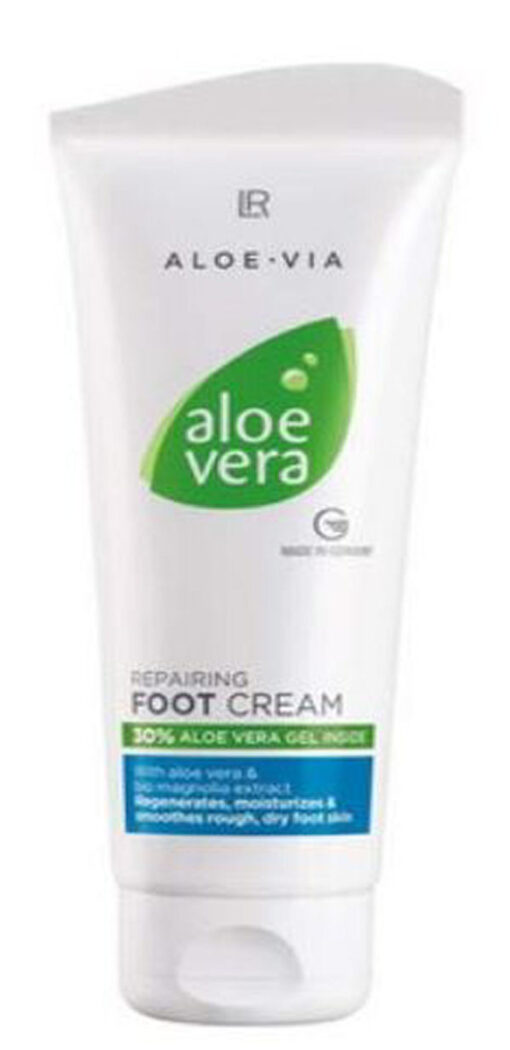 LR aloe via aloe vera repairing foot cream 100ml online shopping billigt tilbud shoppetur