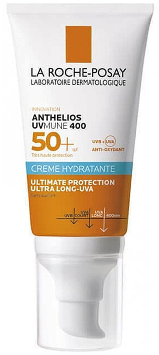 La roche-posay anthelios uvmune 400 hydrating creme SPF50+ 50ml online shopping billigt tilbud shoppetur