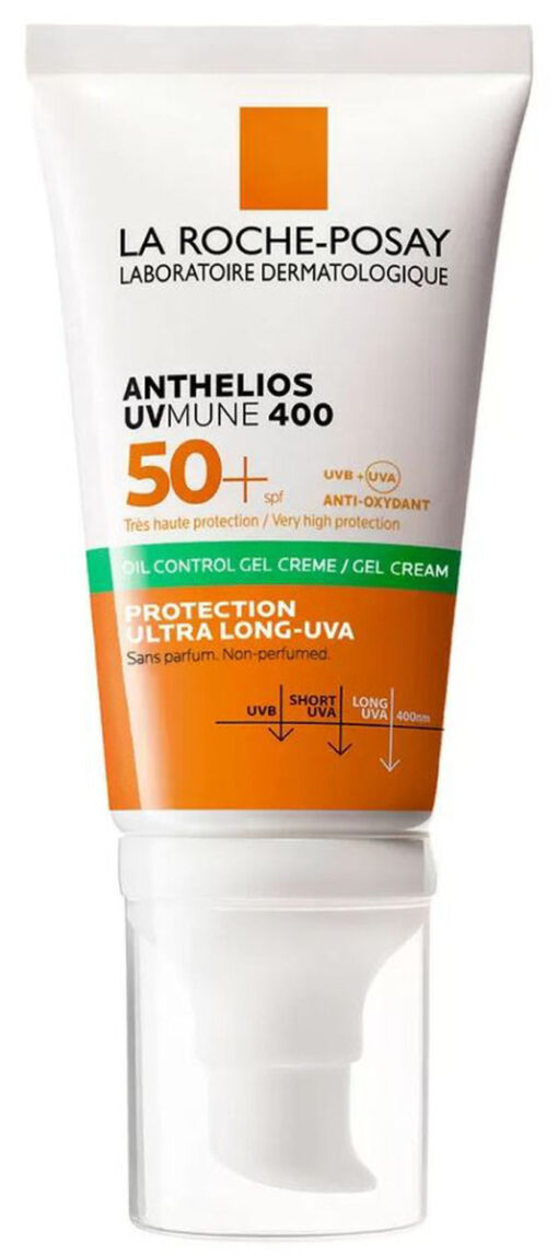 La roche-posay anthelios uvmune 400 oil control gel-creme SPF50+ 50ml online shopping billigt tilbud shoppetur