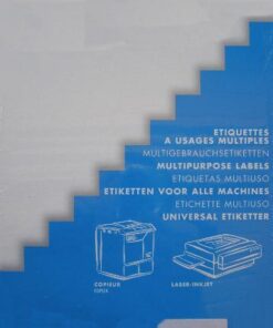 Labels universal Impega 105 x 37 mm. online shopping billigt tilbud shoppetur