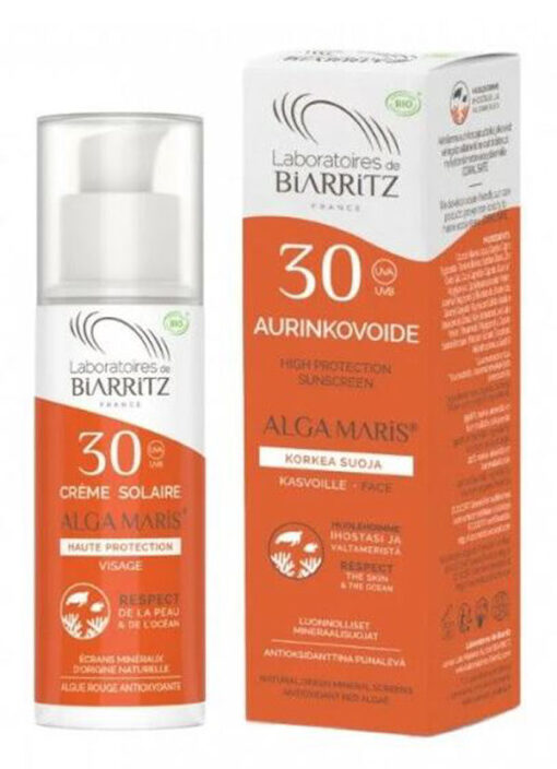 Laboratoires de biarritz france alga maris SPF30 high protection sun lotion 100ml online shopping billigt tilbud shoppetur