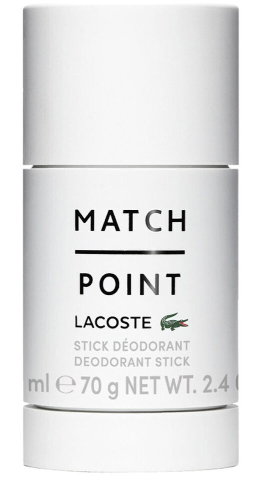 Lacoste deodorant stick match point 75ml online shopping billigt tilbud shoppetur