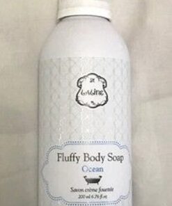 Laline fluffy body soap ocean 200ml online shopping billigt tilbud shoppetur