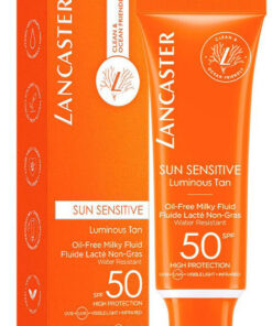 Lancaster sun sensitive luminous tan SPF50 high protection 50ml online shopping billigt tilbud shoppetur