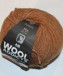 Lang Yarns Air Wool Addicts - Amber farve 0015