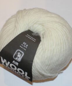 Lang Yarns Air Wool Addicts - Hvid farve 0094