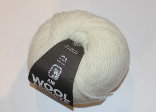 Lang Yarns Air Wool Addicts - Hvid farve 0094