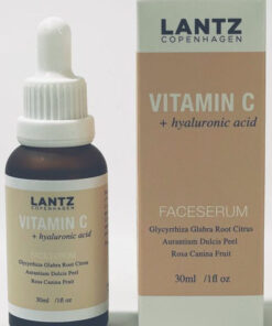 Lantz copenhagen vitamin C + hyaluronic acid face serum 30ml online shopping billigt tilbud shoppetur