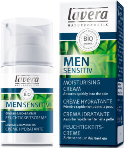 Lavera men sensitiv moisturising cream 30ml online shopping billigt tilbud shoppetur