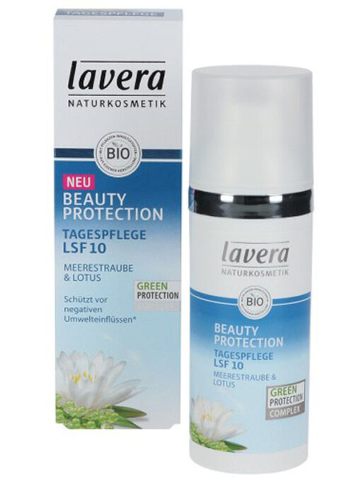 Lavera naturkosmetik beauty protection tagespflege LSF10 50ml (Dato) online shopping billigt tilbud shoppetur